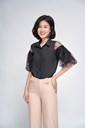 1564_2133_71 Ảnh của Áo sơ mi tay bồng phối lưới