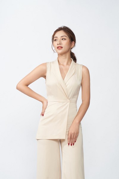 Hiển thị chi tiết cho Jumpsuit dài sát nách Ảnh của Jumpsuit dài sát nách