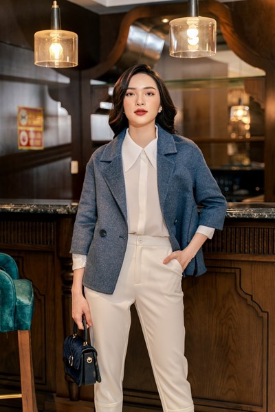 Hiển thị chi tiết cho Áo khoác dạ khâu tay xẻ sườn Ảnh của Áo khoác dạ khâu tay xẻ sườn