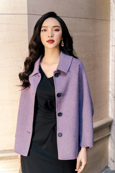 Hiển thị chi tiết cho Áo khoác dạ khâu tay dáng cánh dơi Ảnh của Áo khoác dạ khâu tay dáng cánh dơi