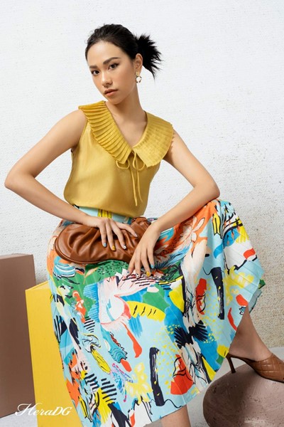 Hiển thị chi tiết cho Áo kiểu cổ dập ly Ảnh của Áo kiểu cổ dập ly