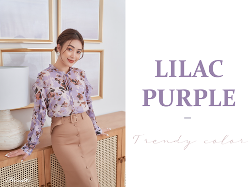 Sắc tím Lilac mộng mơ cho ngày chớm thu  Sắc tím Lilac mộng mơ cho ngày chớm thu