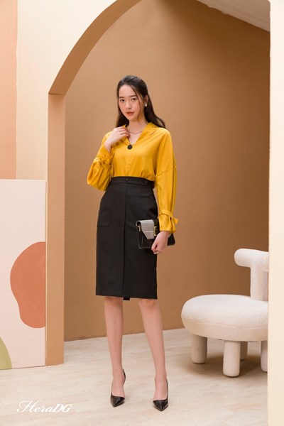 Hiển thị chi tiết cho Chân váy ôm xẻ sau Ảnh của Chân váy ôm xẻ sau