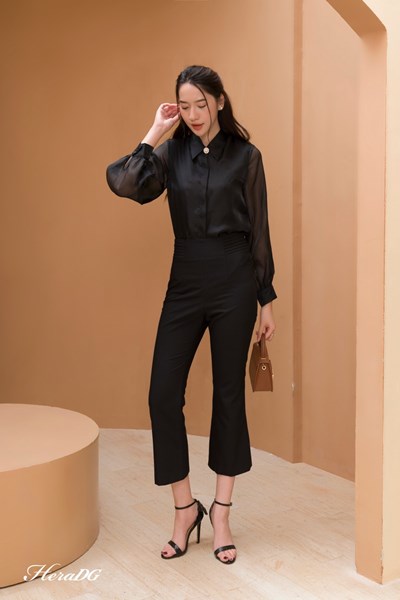Hiển thị chi tiết cho Quần ống vẩy cạp liền Ảnh của Quần ống vẩy cạp liền