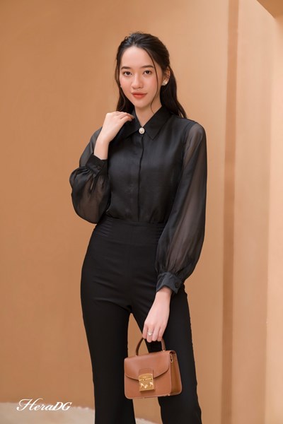 Hiển thị chi tiết cho Quần ống vẩy cạp liền Ảnh của Quần ống vẩy cạp liền