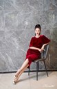 WDHBA015-2 Ảnh của Đầm ôm tay bồng