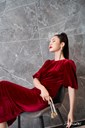 WDHBA015-4 Ảnh của Đầm ôm tay bồng