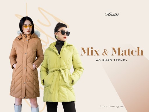 5 cách mix&match áo phao nữ trendy cùng HeraDG 5 cách mix&match áo phao nữ trendy cùng HeraDG