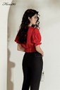 TDL05277aa Ảnh của Áo croptop khoen eo