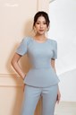 TDL01114_Resize_ Ảnh của Áo chân peplum, xếp nhún cầu vai