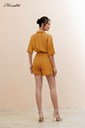 TDL01369a Ảnh của Jumsuit ngắn rút eo