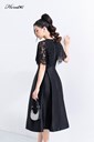 WDPBB6055 Ảnh của Đầm xoè phối cổ ren