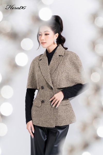 Hiển thị chi tiết cho Áo khoác phủ vai Ảnh của Áo khoác phủ vai