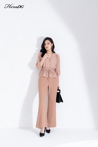 Hiển thị chi tiết cho Quần ống vẩy mí cạp Ảnh của Quần ống vẩy mí cạp