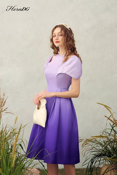 Hiển thị chi tiết cho Đầm xoè cổ yếm Ảnh của Đầm xoè cổ yếm