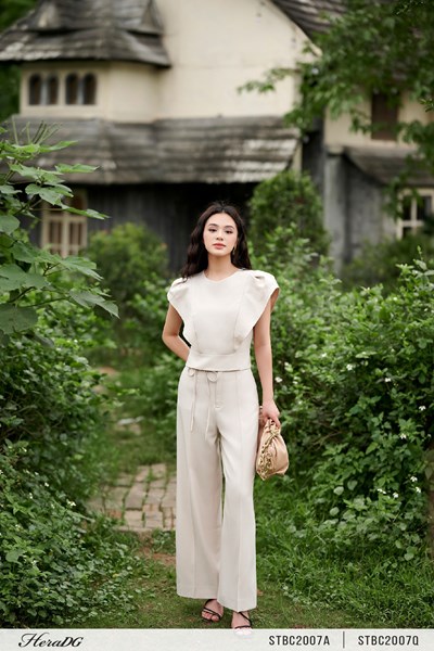 Hiển thị chi tiết cho Quần suông kèm dây nơ Ảnh của Quần suông kèm dây nơ