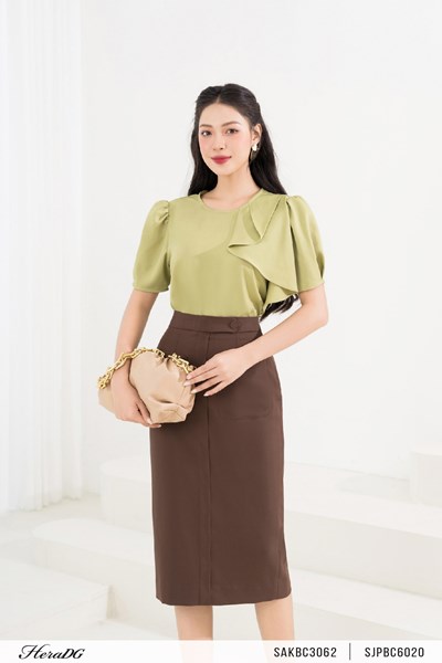 Hiển thị chi tiết cho Chân váy ôm túi ốp Ảnh của Chân váy ôm túi ốp