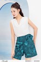 Magsa-39-2 Ảnh của Quần short giả váy