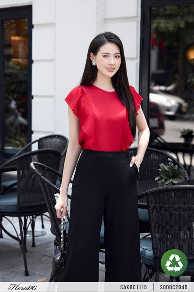 Hiển thị chi tiết cho Áo kiểu tay bèo Ảnh của Áo kiểu tay bèo