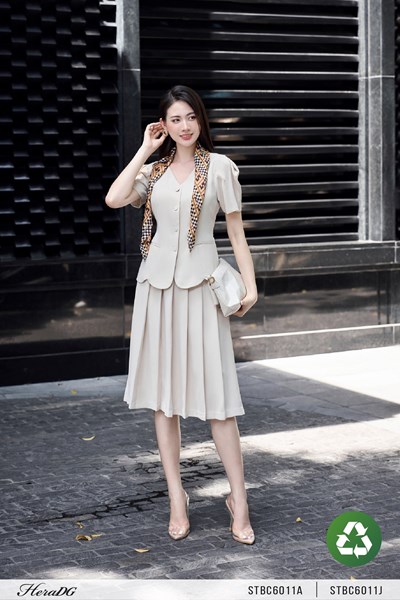 Hiển thị chi tiết cho Chân váy xoè xếp ly Ảnh của Chân váy xoè xếp ly