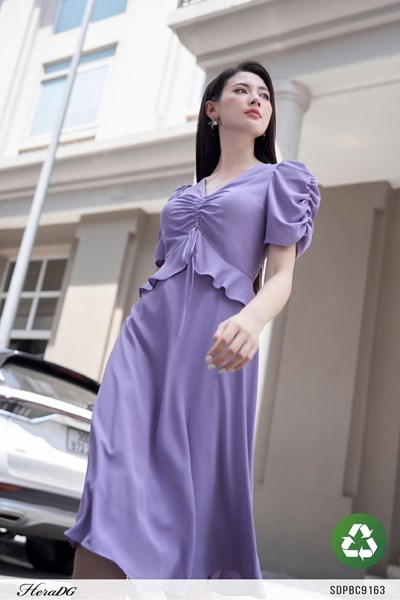 Hiển thị chi tiết cho Đầm xoè rút nhún ngực Ảnh của Đầm xoè rút nhún ngực