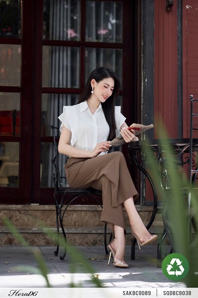 Hiển thị chi tiết cho Áo tay bèo dáng crotop Ảnh của Áo tay bèo dáng crotop