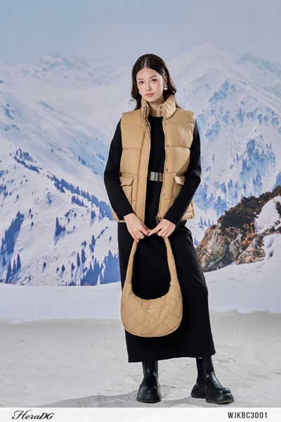 Hiển thị chi tiết cho Áo phao gile 3 lớp dáng ngắn Ảnh của Áo phao gile 3 lớp dáng ngắn