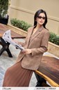 Mak221-20 Ảnh của Set áo blazer kèm gile