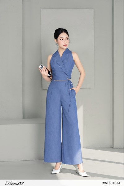 Hiển thị chi tiết cho Set gile cổ vest sát nách cổ vest Ảnh của Set gile cổ vest sát nách cổ vest