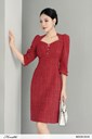 0oo0đs1-18 Ảnh của Đầm tweed dáng A
