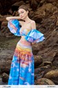 Ma0075-38 Ảnh của Sét bộ croptop, chân váy xếp ly