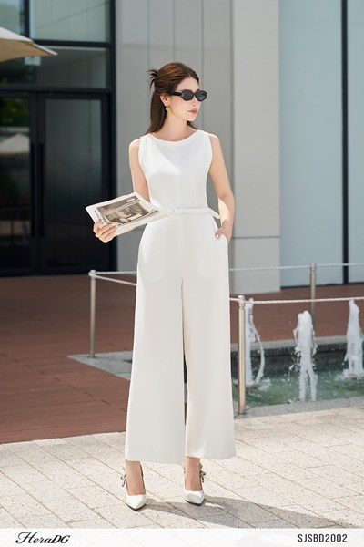 Hiển thị chi tiết cho Bộ jumsuit phối viền Ảnh của Bộ jumsuit phối viền