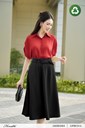 Mak04-28bb-1 Ảnh của Chân váy xoè kèm đai