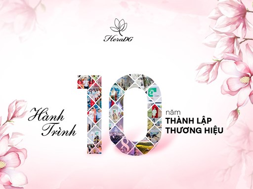 HERADG VÀ HÀNH TRÌNH 10 NĂM THƯƠNG HIỆU  HERADG VÀ HÀNH TRÌNH 10 NĂM THƯƠNG HIỆU