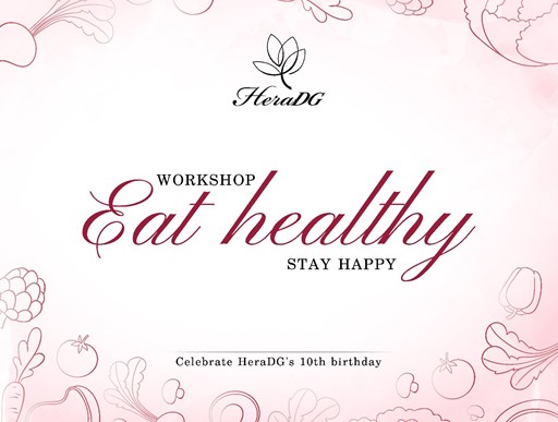 HeraDG tổ chức workshop nấu ăn"𝐄𝐀𝐓 𝐇𝐄𝐀𝐋𝐓𝐇𝐘 - 𝐒𝐓𝐀𝐘 𝐇𝐀𝐏𝐏𝐘" trong khuôn khổ chuỗi sự kiện mừng kỉ niệm sinh nhật 10 năm thương hiệu HeraDG tổ chức workshop nấu ăn"𝐄𝐀𝐓 𝐇𝐄𝐀𝐋𝐓𝐇𝐘 - 𝐒𝐓𝐀𝐘 𝐇𝐀𝐏𝐏𝐘" trong khuôn khổ chuỗi sự kiện mừng kỉ niệm sinh nhật 10 năm thương hiệu