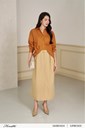 Makafds76-75-1 Ảnh của Chân váy kaki A dáng dài