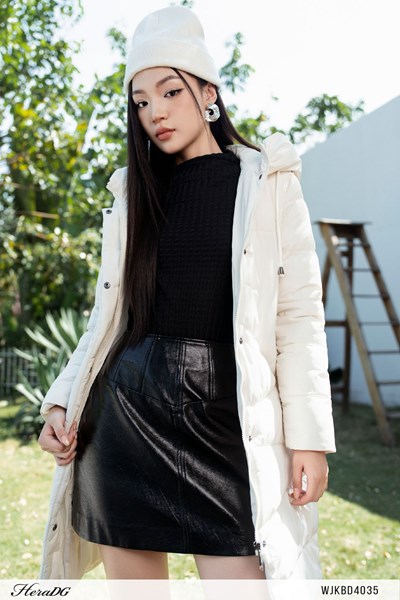 Hiển thị chi tiết cho Áo phao 3 lớp dáng dài Ảnh của Áo phao 3 lớp dáng dài