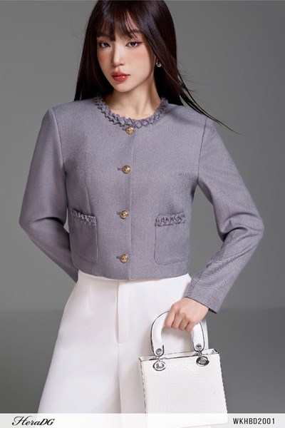 Hiển thị chi tiết cho Áo khoác dáng ngắn Ảnh của Áo khoác dáng ngắn