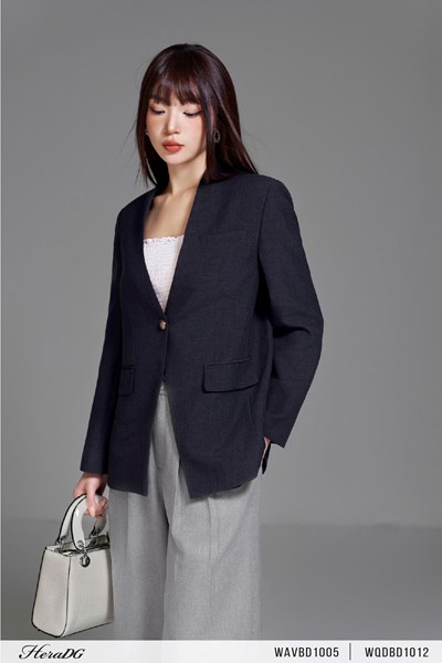 Hiển thị chi tiết cho Áo blazer dáng rộng Ảnh của Áo blazer dáng rộng