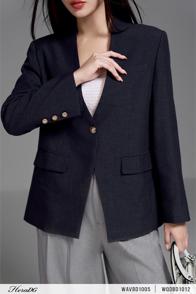 Hiển thị chi tiết cho Áo blazer dáng rộng Ảnh của Áo blazer dáng rộng