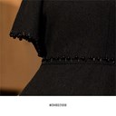 Makafds89-17 Ảnh của Đầm suông tay xếp nếp