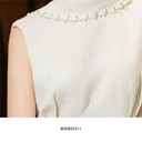 Makafds89-23 Ảnh của Đầm ôm cổ bẻ tim sau