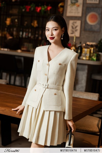 Hiển thị chi tiết cho Áo vest kèm đai Ảnh của Áo vest kèm đai