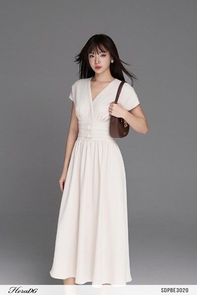Hiển thị chi tiết cho Đầm xoè tay liền Ảnh của Đầm xoè tay liền