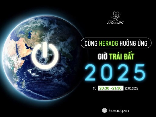 Cùng HeraDG hưởng ứng Giờ Trái Đất 2025 Cùng HeraDG hưởng ứng Giờ Trái Đất 2025