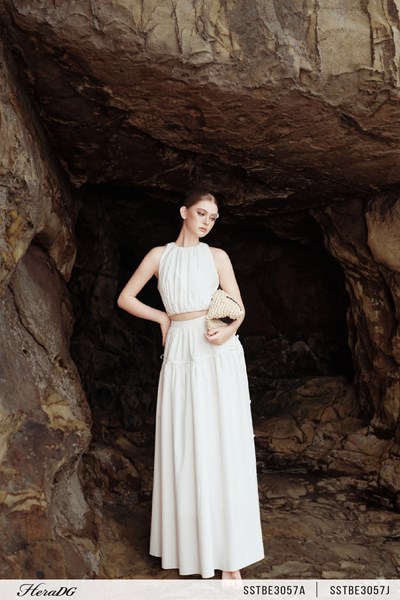 Hiển thị chi tiết cho Chân váy xoè nhún tầng Ảnh của Chân váy xoè nhún tầng