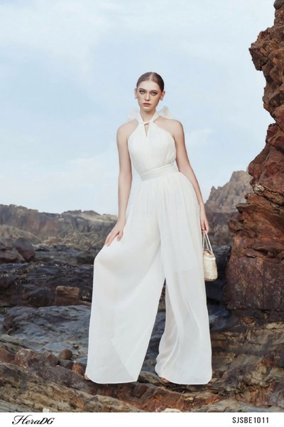 Hiển thị chi tiết cho Bộ jumpsuit dáng váy Ảnh của Bộ jumpsuit dáng váy