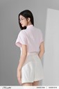 Pasc-09 Ảnh của Áo kẻ cổ nơ tay liền
