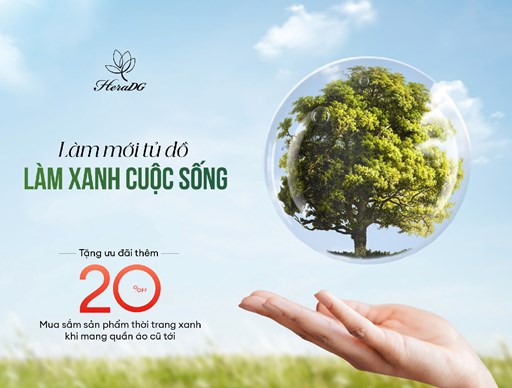 LÀM MỚI TỦ ĐỒ - LÀM XANH CUỘC SỐNG LÀM MỚI TỦ ĐỒ - LÀM XANH CUỘC SỐNG