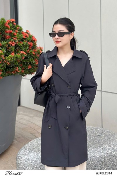 Hiển thị chi tiết cho Áo gió dáng trench coat Ảnh của Áo gió dáng trench coat